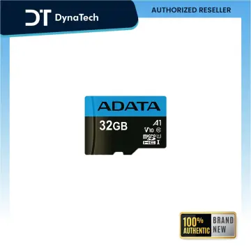 ADATA 32GB Premier microSDHC UHS-I / Class 10 V10 A1 Memory Card with SD  Adapter, Speed Up to 100MB/s (AUSDH32GUICL10A1-RA1) 