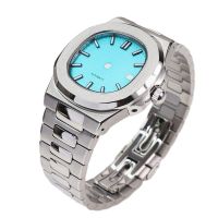 High Quality Waterproof Nautilus Watch Steel Case And Strap Bracelet With Dial And Hands For NH35 Movement SKX007 Watch Mod