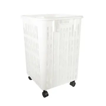 140L XXX-Large Capacity Foldable Bamboo Laundry Basket with Lid