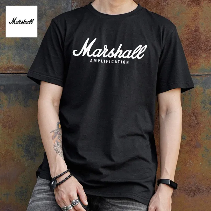 Marshall Script T-Shirt (Men) | Lazada.co.th
