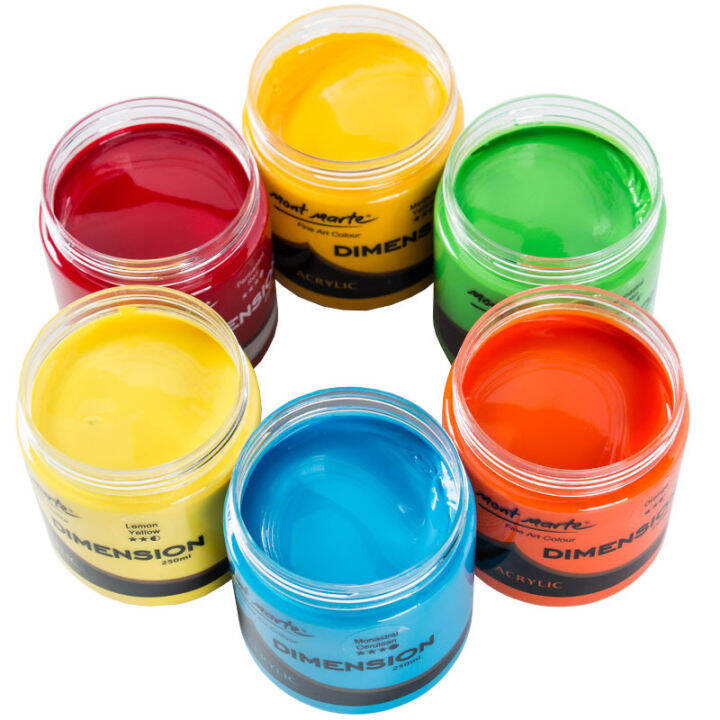 Matt acrylic paint set handpainted wall painting acrylic paint golden