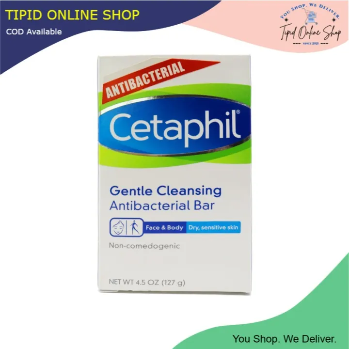 Cetaphil Antibacterial Bar Soap 127g Lazada PH