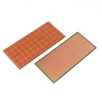 5ชิ้น Stripboard Veroboard ต้นแบบแผงวงจรการพิมพ์6.5X14.5Cm 2.54Mm Breadboard