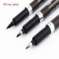 Calligraphy pen Japan material soft fur Brush for signature Chinese words learning Stationery school Office supplies Art Markers Highlighters Markers