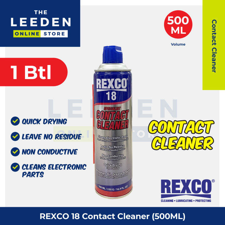 REXCO 18 Contact Cleaner (500ml / Bottle) By Leeden Online Store | Lazada