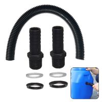 Bucket Plastic Connector Series Hose Connector 2 Connector 25mm+ Hose 0.5 M