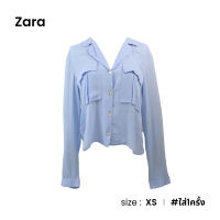 Zara เสื้อเชิ้ตกระเป๋าหน้า D030-13