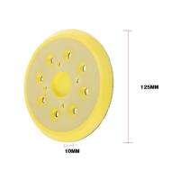 5นิ้ว125มม. 8-Hole Back-Up Sanding Pad 4เล็บ Hook และ Loop Sander Backing Pad สำหรับเครื่องบดไฟฟ้าเครื่องมืออุปกรณ์เสริม