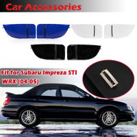 2ชิ้นฝาครอบป้องกันเชลล์ด้านหน้าไฟตัดหมอกฝาโคมไฟปกเหมาะสำหรับ Subaru Impreza STI WRX 2004-2005รถอุปกรณ์รถยนต์