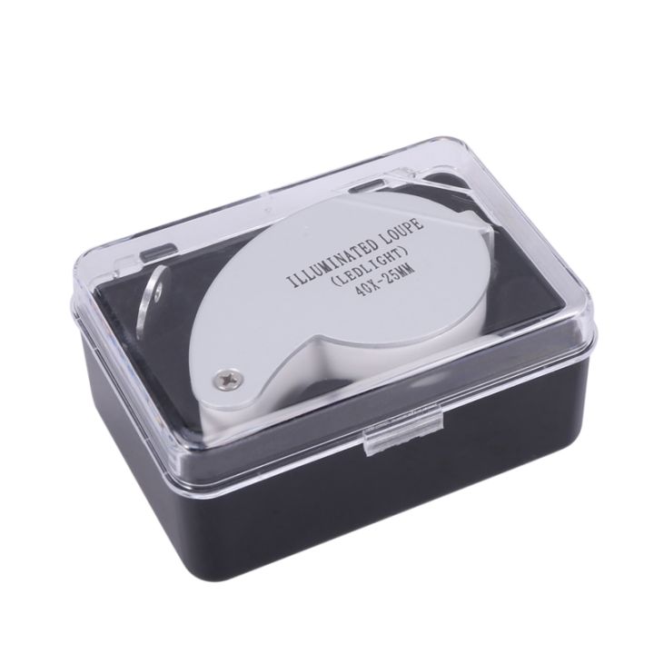 40-x-25mm-glass-lens-jeweler-loupe-magnifier-with-led-silver