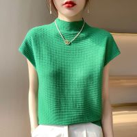 HOT★sweater woman autumn/winter Short sleeve turtleneck loose knitting render unlined womans sweater dropshipping YKYR0003