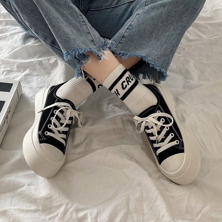 codff51906at-may-classic-canvas-sneakers-rubber-low-top-student-girl-shoes-concise-small-white-kasut