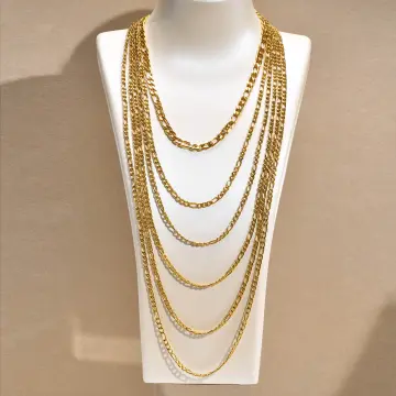 14K Solid Yellow Gold Necklace Rope Chain 14