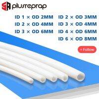 1เมตร1มม. 2มม. 3มม. 4มม. 6มม. 8มม. ท่อ PTFE สำหรับ3D ชิ้นส่วนเครื่องพิมพ์ท่อหัว J