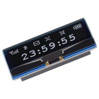 Waveshare 2.23Inch OLED Display Module for Raspberry Pi Pico, 128X32 Pixel Embedded SSD1305 Driver,4-Wire SPI/I2C Interface