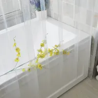 Waterproof Partition Curtains Eva Shower Curtain Home Bath Decor Bathroom 3d Transparent Mildew Proofing Products Merchandises