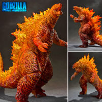 Figure ฟิกเกอร์ S.H.MonsterArts จากหนังดัง Godzilla King of the Monsters Burning 2019 ก็อดซิลล่า เบิร์นนิ่ง ราชันแห่งมอนสเตอร์ การเผาไหม้ครั้งสุดท้าย สัตว์ประหลาดไฟสุดโหด Ver Anime Hobby โมเดล ตุ๊กตา อนิเมะ การ์ตูน มังงะ ของขวัญ Doll manga Model