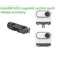 Magnetic Fast Release Adapter 1/4 สกรูยึดขั้วต่อ Double Claw สำหรับ Insta360 Go 3 อุปกรณ์เสริมกล้องแอ็คชั่น