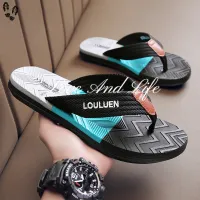 LAL flip flops and slippers for men which is crafted with knit material and with non-slip sole