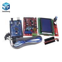 Mega 2560 R3 Mega2560 REV3 1pcs RAMPS 1.4 Controller RAMPS1.4 LCD 12864 LCD for 3D Printer kit Reprap MendelPrusa