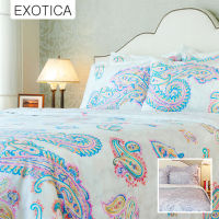 EXOTICA ปลอกผ้านวม / ผ้านวมเย็บติด ขนาด 100”x 90” (สำหรับเตียง 6 ฟุต หรือ 5 ฟุต) / 70”x 90” (สำหรับเตียง 3.5 ฟุต) ลาย Welsh Pears