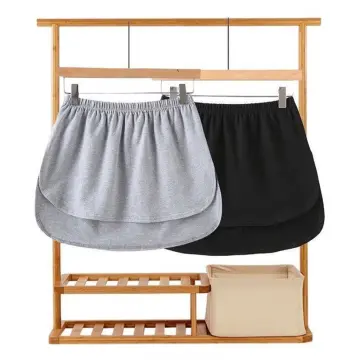 Shirts Extenders Women Plus Size Layered Fake Top Lower Sweep Shirt Half  Length Mini Skirt Tees Extender for Leggings