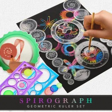 22pcs Spiral Art Set & Pen Kit Drawing Gear Art Design Set For Adults and  Kids