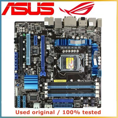 สำหรับ ASUS P8H67-M EVO แผงวงจรคอมพิวเตอร์ LGA 1155 DDR3 32กรัมสำหรับ Intel H67 P8H67เมนบอร์ด SATA III PCI-E 3.0 X16