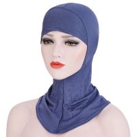 【YF】 Women Muslim Underscarf Head Cover Headscarf Inner Hijab Caps Ninja Scarf Hat Cap Bone Bonnet