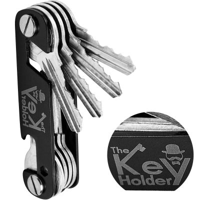 [HOT CPPPPZLQHEN 561] ผู้ชายแฟชั่นพวงกุญแจ H Older สำหรับกุญแจรถธุรกิจที่สำคัญออแกไนเซอร์กระเป๋าสตางค์ขนาดกะทัดรัด KeySmart EDC ที่เปิดขวดพวงกุญแจ