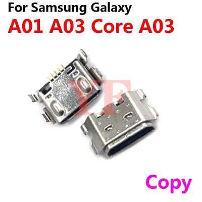 ‘；【。- 50PCS Original For  Galaxy A01 A03 A015 A015V A015F A032 M01 M015 M015F A03 Core A032F Usb Charging Dock Port Connector