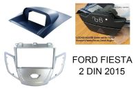 หน้ากากวิทยุ FORD FIESTA ปี2013-2016 สำหรับเปลี่ยนเครื่องเล่น 2DIN7"_18cm.(มีแถมสวิชต์ไฟจอดฉุกเฉินและ สวิทช์เปิด/ปิด แอร์