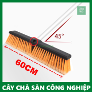 Chổi chà sàn công nghiệp vệ sinh tấm pin năng lượng mặt trời sợi cước nhựa