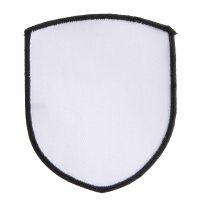 30 Pieces Sublimation Iron-on Patches Fabric, 5 Shapes Sublimation Blanks Patches Repair Patches for , Hats