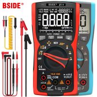 Professional Digital Multimeter True-RMS 9999 3-Line Display Analog Tester Current Voltmeter Capacitor Temp VFC NCV Hz Meter