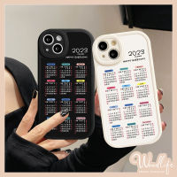 2023ปฏิทินเคสโทรศัพท์สำหรับ Realme C35 C12 C30 C31 C15 C21Y C25 C11C30s C25Y C25s GT 8i 8 5 9i 8Pro 6i 5i 5S 6S 6 7i C17 C21 C2 C20A C3 C17 C20 TPU คู่ฝาหลัง