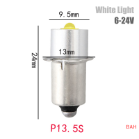 BAH P13.5S 3W DC3V-12V DC6V-24V LED อัพเกรดหลอดไฟไฟฉายอะไหล่หลอดไฟฉุกเฉินทำงานเซลล์ซีดี