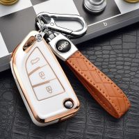 Suitable for VVDI rear with KD car high-end modified blade folding key bag buckle shell remote control key shell