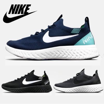 HOT New ★Original NK* E- p- i- c- Reac Flykit- Classic Mens Fashion Casual Sports Shoes, Comfortable And Versatile รองเท้าวิ่ง {Free Shipping}