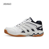 JIEMIAO Big Size 35-46 Men Professional Volleyball Shoes Uni Breathable Damping Sports Shoes Women Mesh Non-slip Sneakers