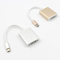 USB3.1 Type C to VGA USB3.0 Support 4 k conversion line HDMI Adapter for MacBook Air Pro Mac