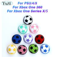 ┅ 1Pcs Thumbstick Grip Cap Soft Silicone Cover For PS5 PS4 PS3 Football Handle Cap For Xbox One 360 Xbox One Series X/S Controller