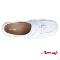 ❃∋Aerosoft (แอโร่ซอฟ) รองเท้าพยาบาล รองเท้าเพื่อสุขภาพ  รุ่น  NW9091 สีขาว