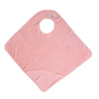 ∈ Baby Bath Towel Hooded Combed Cotton Cape for Newborn Apron Absorbent Kids Wipes Shower Four Seasons Wash