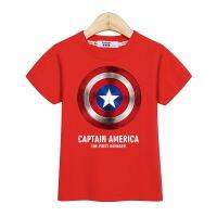 costume boys shirt short sleeve kids hero t-shirt