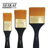 SEIKAI พู่กันแปรงสีอะครีลิคและน้ำมัน (Golden syn brush)