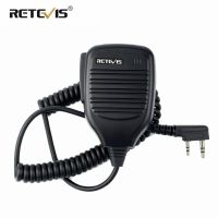 Retevis Handheld Speaker Microphone PTT MIC Tangent Accessories For Kenwood For Baofeng UV 5R 888S Walkie Talkie H777 RT5R RT622