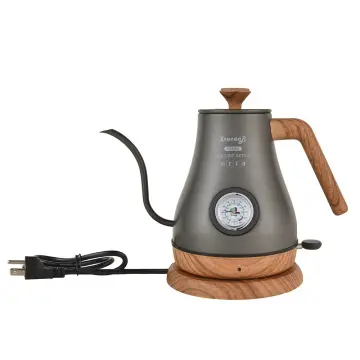 Electric Gooseneck Kettle 1000W Hand Brew Coffee Pot Jug Slender Mouth Pot  Smart Temperature Control Kettle Teapot 220V