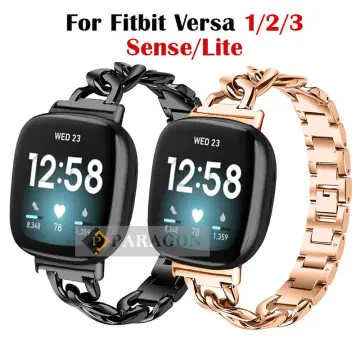 Fitbit versa hot sale chain band