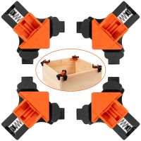 Right Angle Clamp 90 Degree Woodworking Clamps Spring Fixing Clip Pictures Frame Corner Clamp Set for Woodwork Carpentry Tools